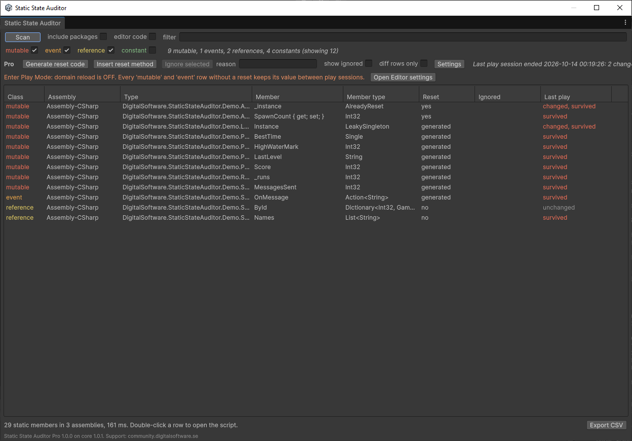 Static State Auditor Pro screenshot 4
